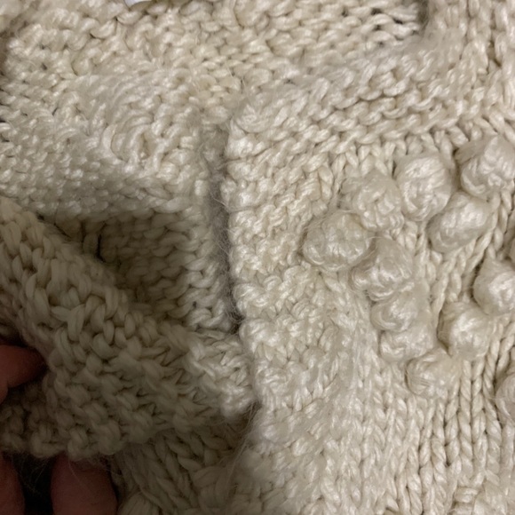 Goodnight Macaroon Blythe Pom Pom Knit Cardigan - Picture 3 of 3